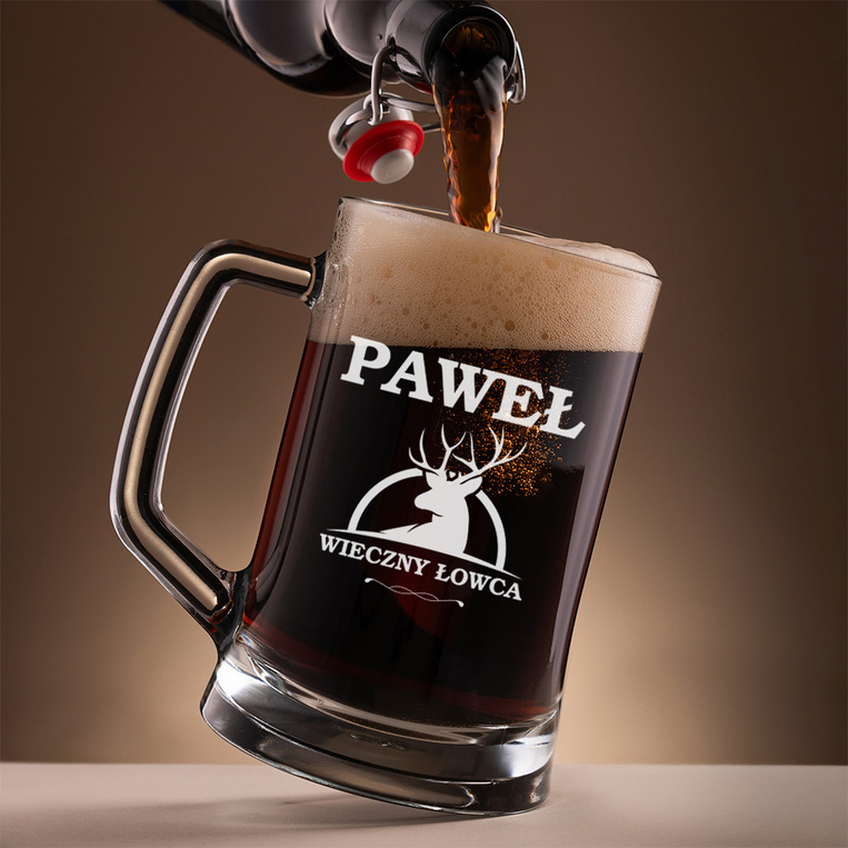 KUFEL DLA MYŚLIWEGO – grawerowany prezent z personalizacją