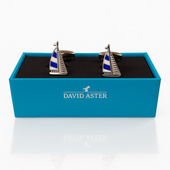 Spinki do mankietów JACHT – prezent DLA ŻEGLARZA MARYNARZA