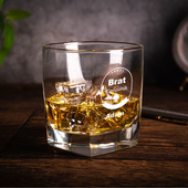 PERSONALIZOWANA szklanka do whisky DLA BRATA KIEROWNIKA