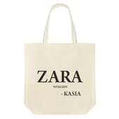 Torba na zakupy z NADRUKOWANYM IMIENIEM na prezent dla niej