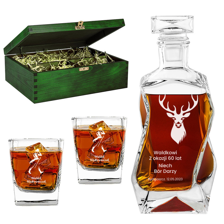 Zestaw do Jasia Wędrowniczka - GRAWEROWANY PREZENT DLA MYŚLIWEGO