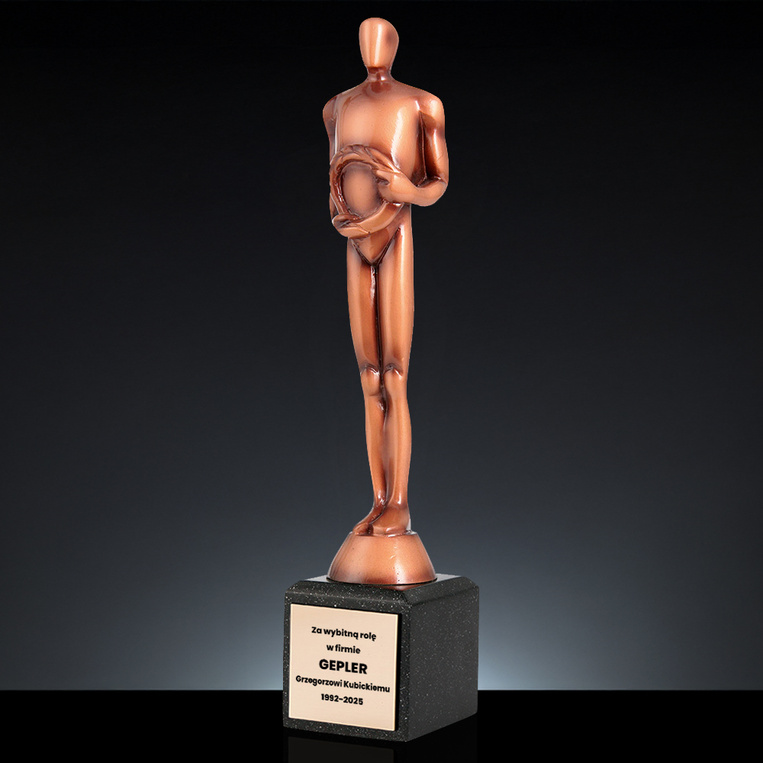 Statuetka WIKTOR – WYRÓŻNIENIE DLA PRACOWNIKA na podsumowanie roku