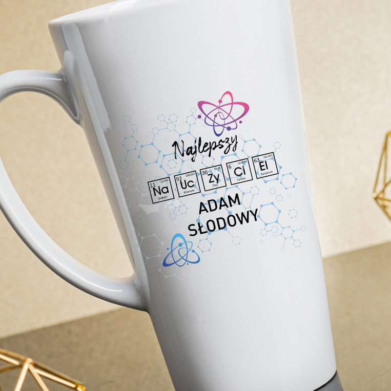 Personalizowany kubek Latte Max DLA NAUCZYCIELA