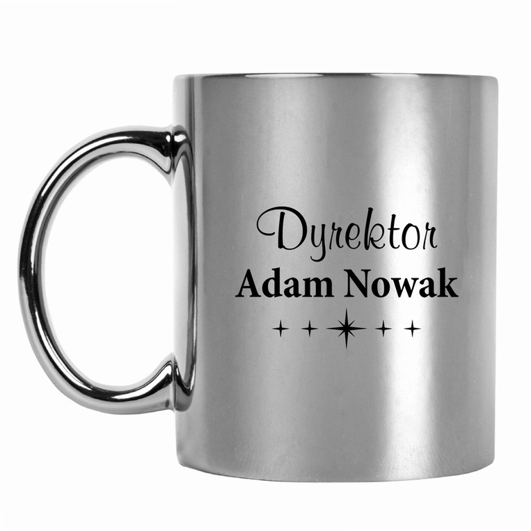 PREZENT DLA DYREKTORA - kubek z nadrukiem DYREKTOR + IMIĘ I NAZWISKO