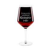 Kieliszek do wina z TWOIM grawerem PREZENT DLA WĘDKARZA
