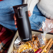 Kubek Contigo West Loop na prezent – czarny, personalizowany grawerem