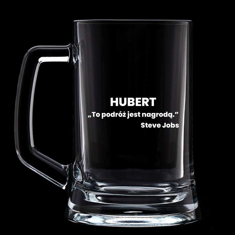 KUFEL Z CYTATEM Steve’a Jobsa – inspirujący prezent