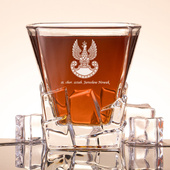 Szklanka Lodowa DLA ŻOŁNIERZA z orzełkiem lub odznaką formacji