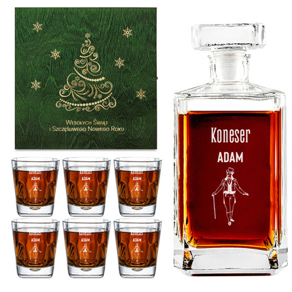 Zestaw do whisky - PREZENT POD CHOINKĘ dla konesera whisky
