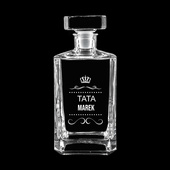 Karafka grawerowana DLA TATY pod choinkę