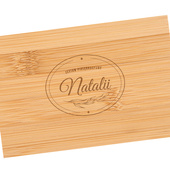 Zestaw do manicure w bambusowym etui ZESTAW PIELĘGNACYJNY + IMIĘ