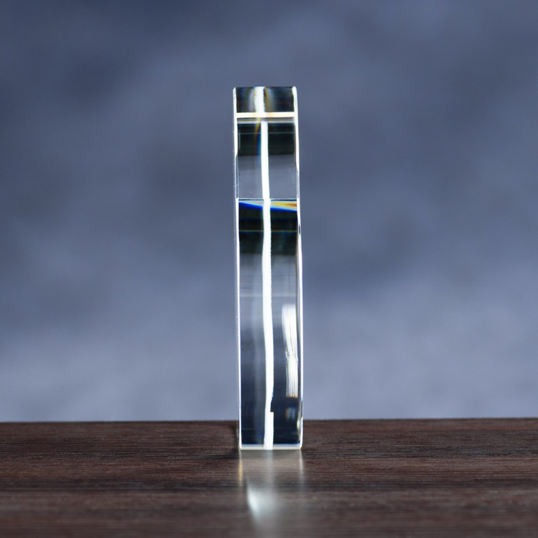 Fotokryształ - zdjęcie wnuków wygrawerowane na PREZENT DLA DZIADKÓW