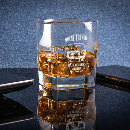 Szklanka do whisky z PERSONALIZACJĄ dla konesera whisky