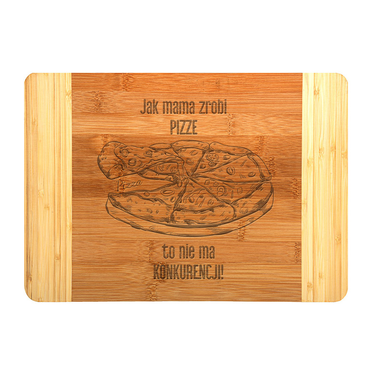 Deska do krojenia z grawerem PREZENT DLA MAMY personalizowany