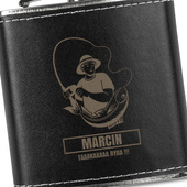 Piersiówka z personalizowanym grawerem DLA WĘDKARZA