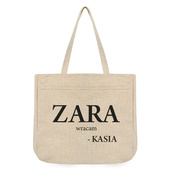 PREZENT Z HUMOREM torba na zakupy ZARA WRACAM dla ŻONY