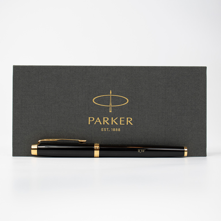 Personalizowany zestaw Parkera - Twój GRAWER INICJAŁÓW na prezent