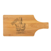 Deska do serów z grawerem NIE ZADZIERAJ Z KUCHARZEM + IMIĘ