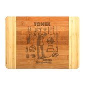 Grawerowana deska do krojenia MISTRZ GRILLOWANIA + IMIĘ
