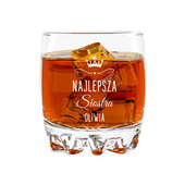 Szklanka do whisky GRAWER dla NAJLEPSZEJ SIOSTRY