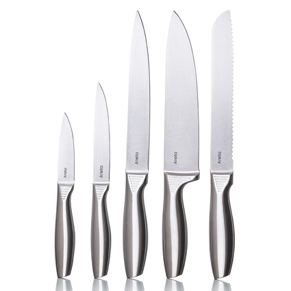 Zestaw 5 noży na prezent z grawerem – NOŻE KUCHENNE DLA NIEJ