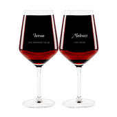 2 kieliszki z imionami dla pary na prezent MA RACJĘ