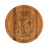 Deska drewniana dla MISTRZ GRILOWANIA na IMIENINY