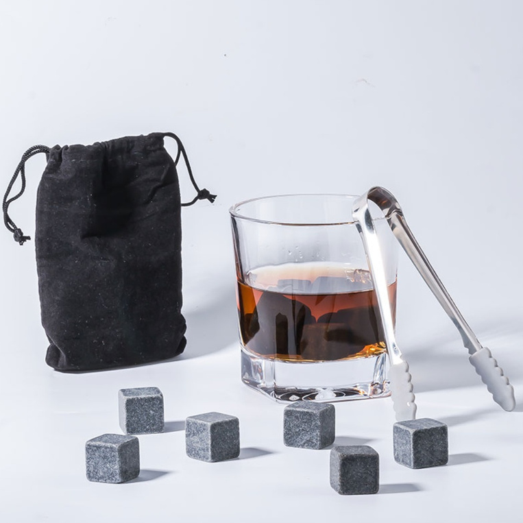 PERSONALIZOWANY zestaw kamieni do whisky NA URODZINY dla niego