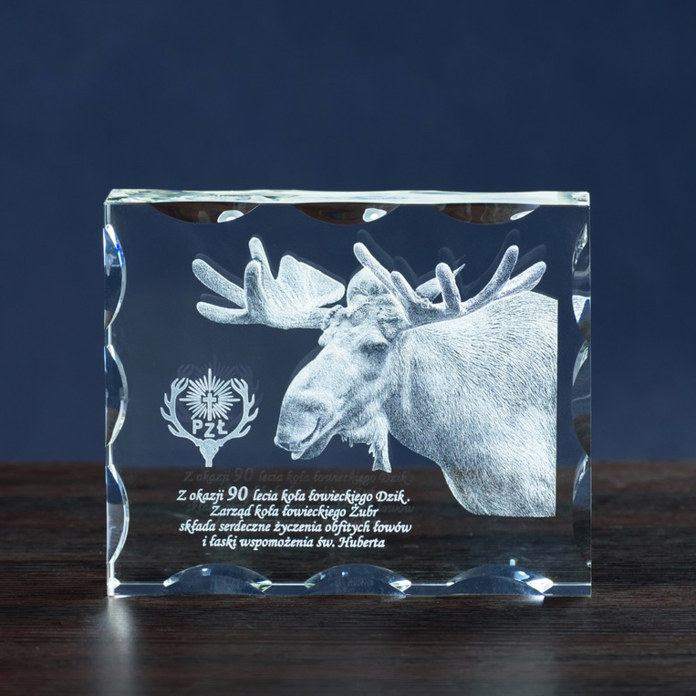 Statuetka myśliwska z okazji jubileuszu koła łowieckiego