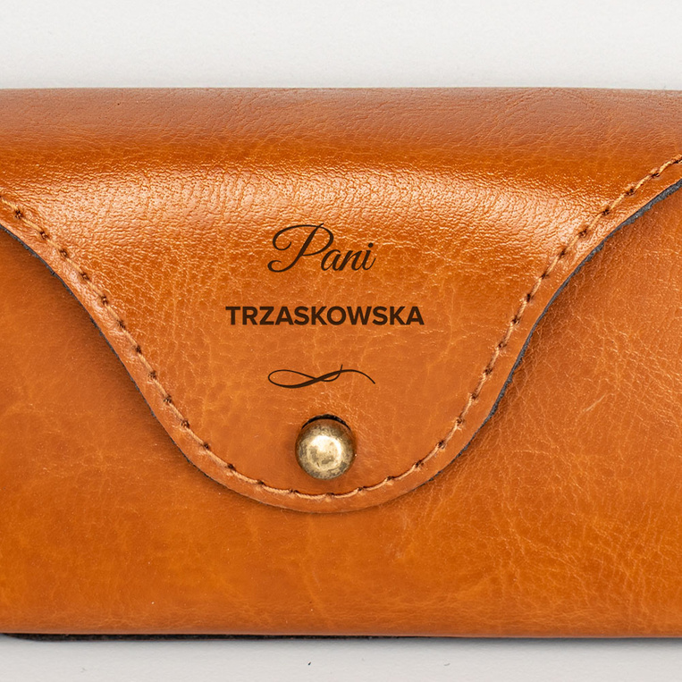 Etui na okulary z TWOIM GRAWEREM na prezent DLA NIEJ