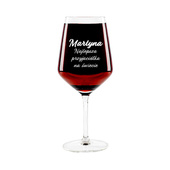 PERSONALIZOWANY KIELISZEK do wina DLA PRZYJACIÓŁKI