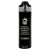 Kubek termiczny na prezent DLA SMAKOSZA KAWY z twoim grawerem