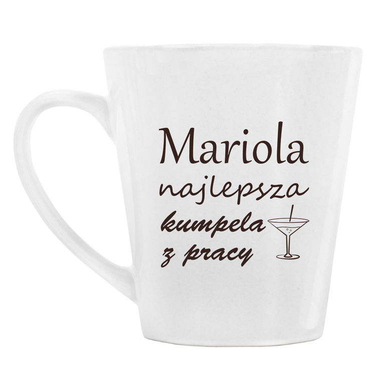 Kubek Latte mały z personalizacją DLA NAJLEPSZEJ KUMPELI