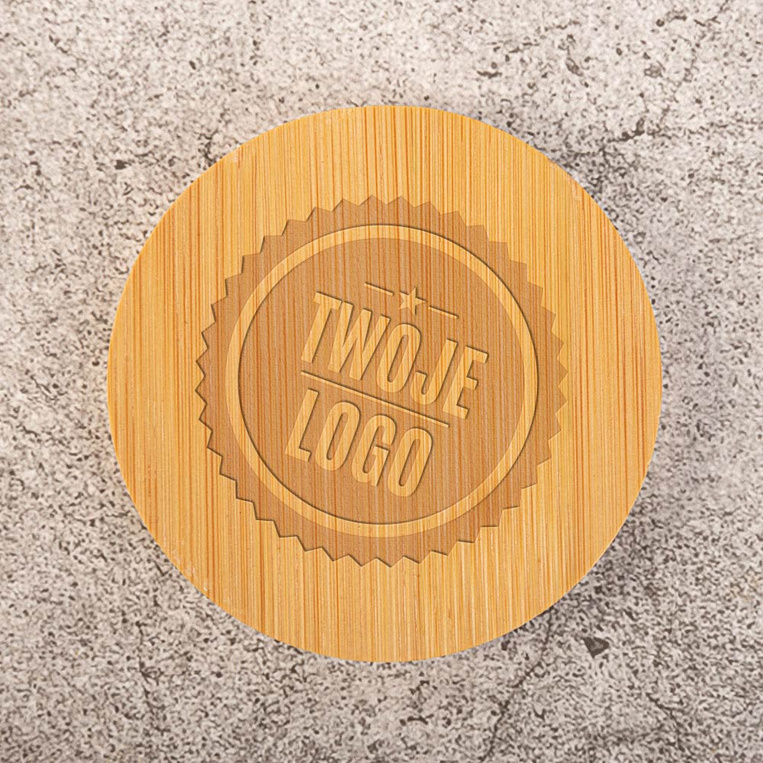Otwieracz bambusowy GRAWEROWANE LOGO gadżet firmowy