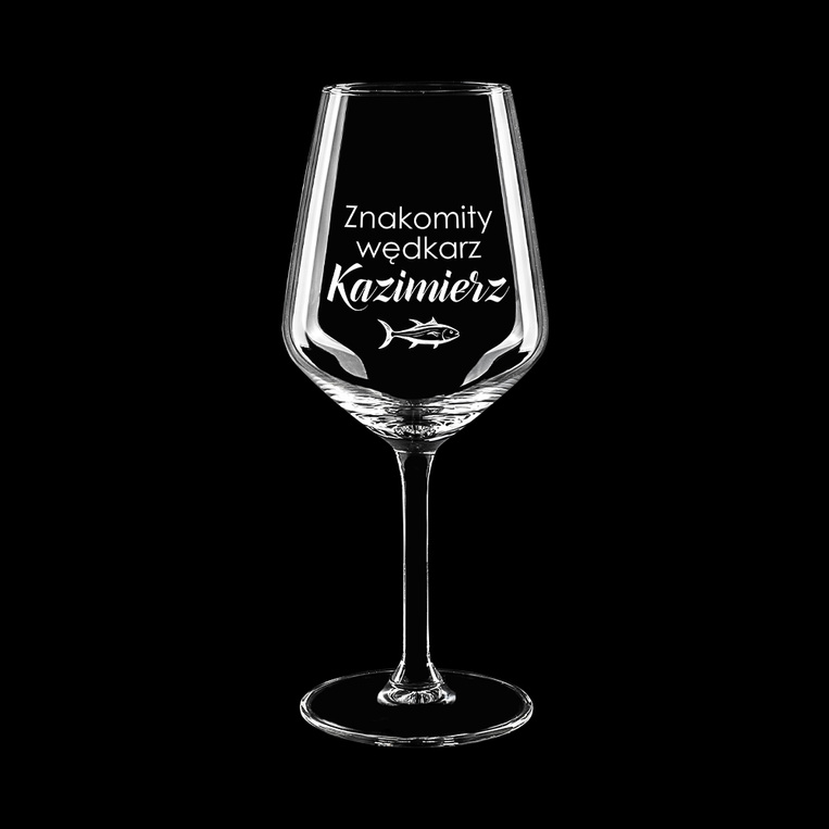 Komplet 6 kieliszków z grawerem DLA WĘDKARZA na prezent