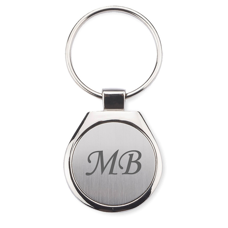 Brelok z grawerem inicjałów – personalizowany upominek