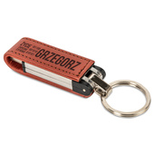 Pamięć USB z grawerem ŻYCIE ZAPISANE CYFROWO + IMIĘ