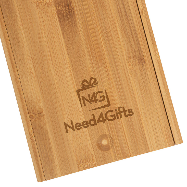 Prezent biznesowy z logiem - Zestaw do serów i wina w etui