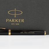 Zestaw Pióro i Długopis Parker w Etui Premium - elegancki prezent dla Prawnika