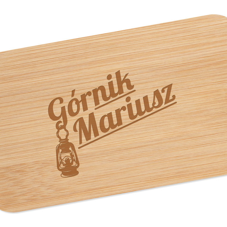 Personalizowany Lunch box DLA GÓRNIKA grawer imienia