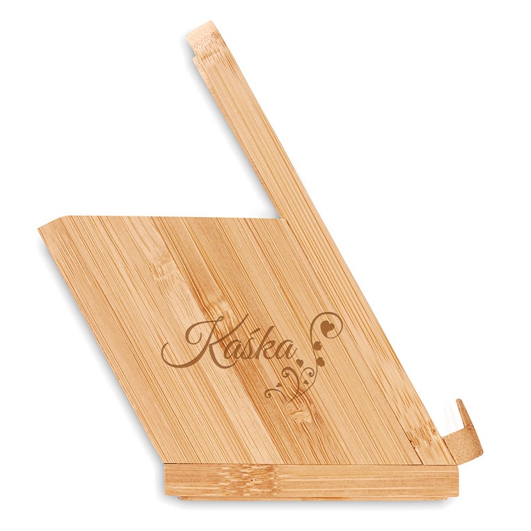 STATYW na smartfona ŁADOWARKA I POJEMNIK prezent grawerowany