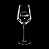 Kieliszek do wina białego dla NAJLEPSZEJ DZIEWCZYNY