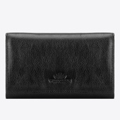 Elegancka skórzana portmonetka damska Wittchena PERSONALIZOWANE INICJAŁY