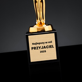 Nagroda Oscara DLA PRZYJACIELA – wyjątkowe wyróżnienie za przyjaźń, lojalność