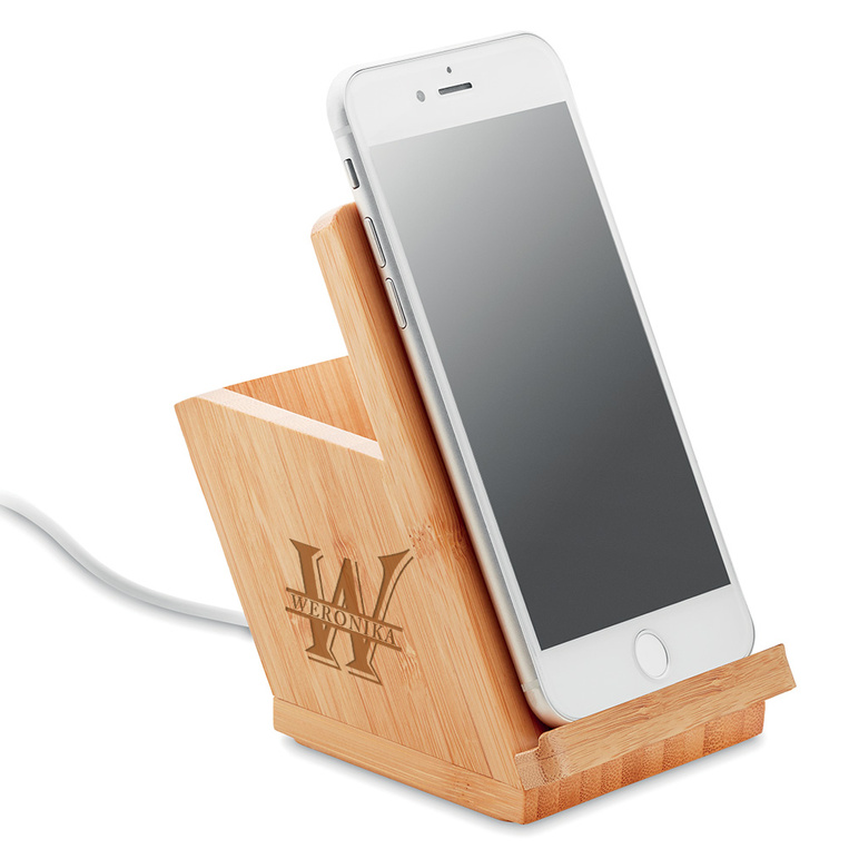 Ładowarka bezprzewodowa z grawerem na PREZENT DLA DZIEWCZYNY