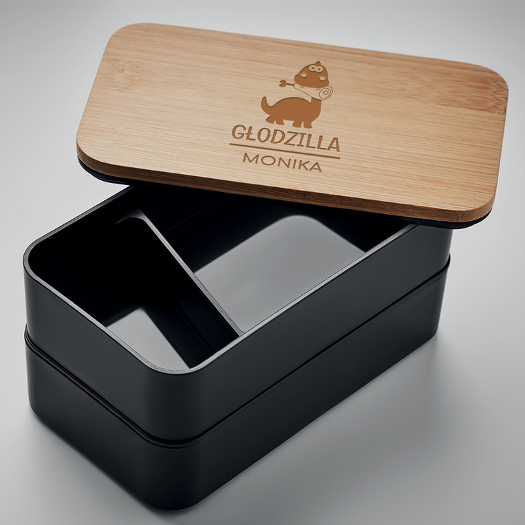 Lunch box na prezent DLA NIEJ personalizacja grawerem