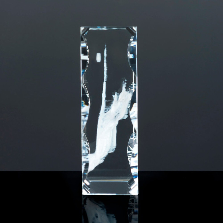 Starówka w Warszawie - fotokryształ 3D Pamiątka Prezent