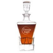 Karafka z logo firmy – elegancki UPOMINEK BIZNESOWY z grawerem