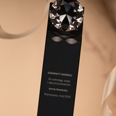 Statuetka personalizowana DIAMENTY BIZNESU – odwaga, wizja, przywództwo