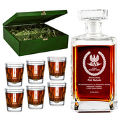 PREZENT DLA FUNKCJONARIUSZA SOK na pożegnanie - personalizowany zestaw do whisky